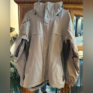 Bonfire Tan & Brown Men’s Snowboarding Jacket